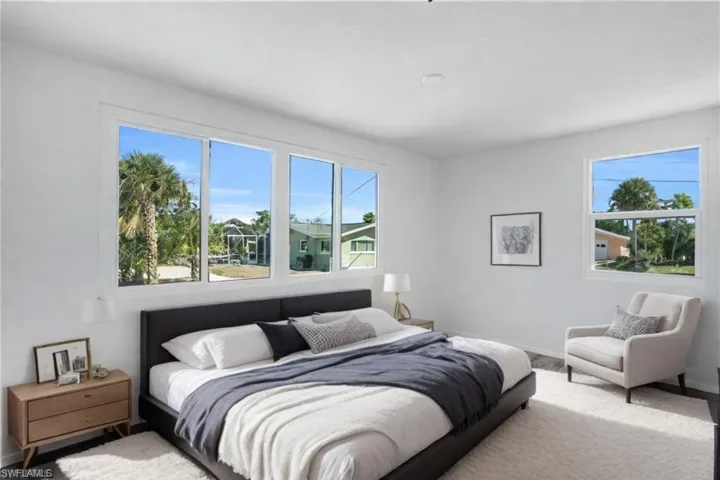 Virtually Staged View of bedroom - VIRTUALLY ENHANCED