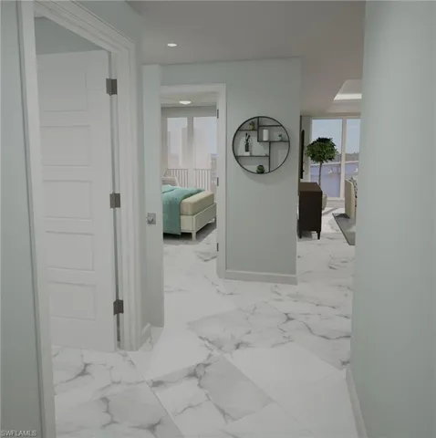 Entry hallway