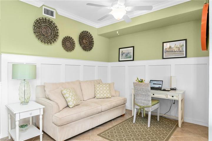 Beautiful woodwork throughout the living area
