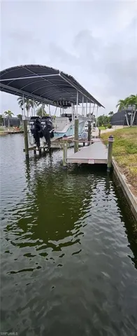 Composite Dock and Canopy