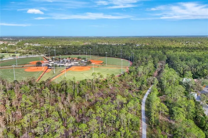 Birds eye view of BONUS N Collier Regional Park!