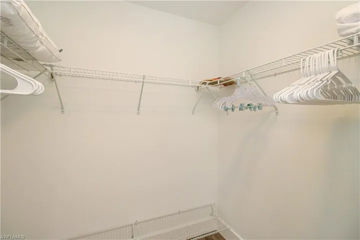 View of spacious closet