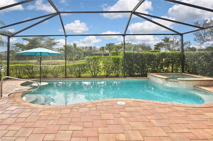 This a free-form custom salt water pool.