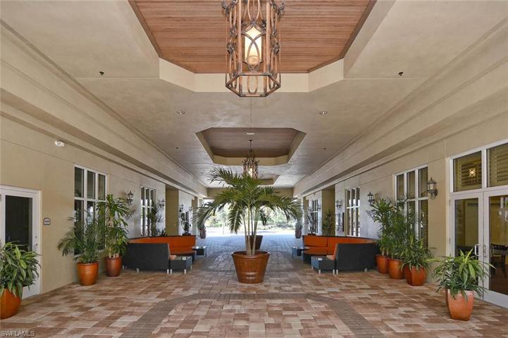 Amenity center leading to the pool, fitness center, offices, and other amenities.