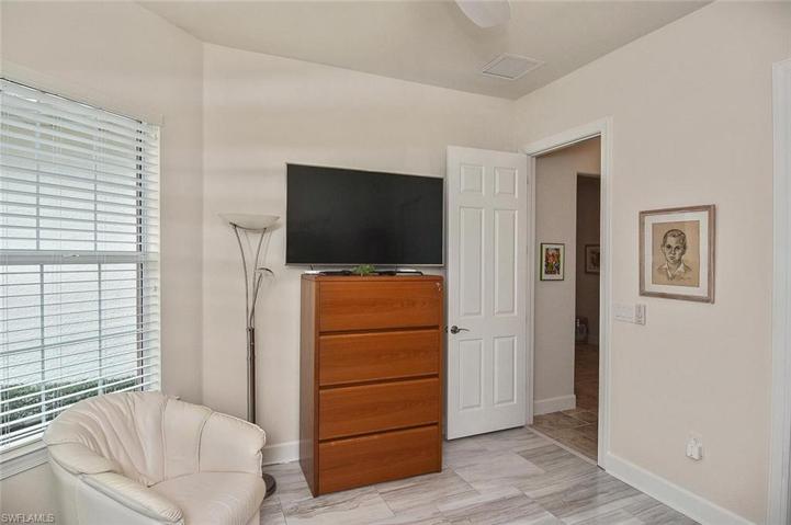 The second Guest Bedroom is located just off of the Foyer.