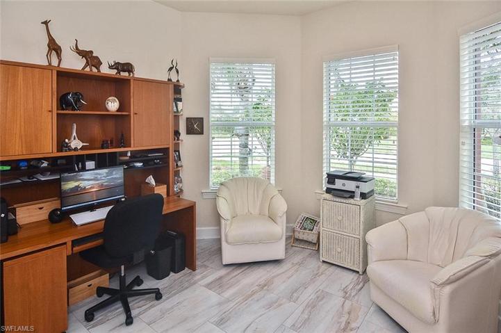 This Guest Bedroom is currently used as a home office.