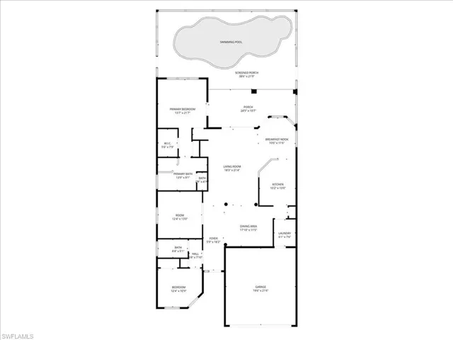 View of home floor plan