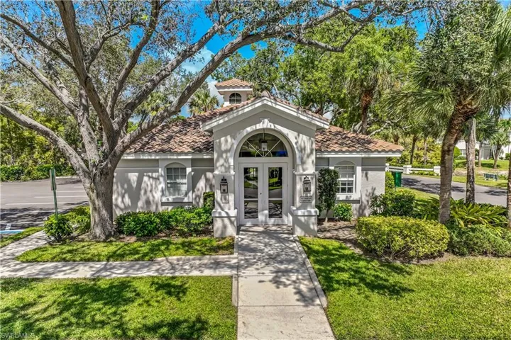 Mediterranean / Spanish-style building housing the fitness center