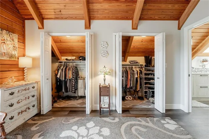 Large Walk-in Closet-Upstairs Master Bedroom
