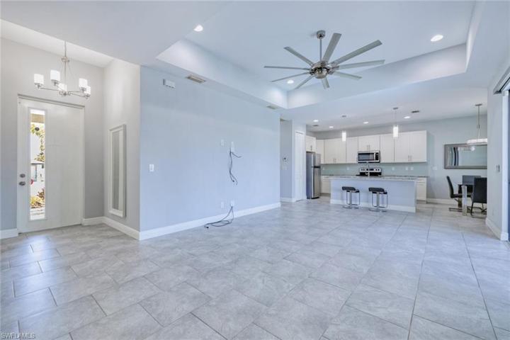 open floor plan