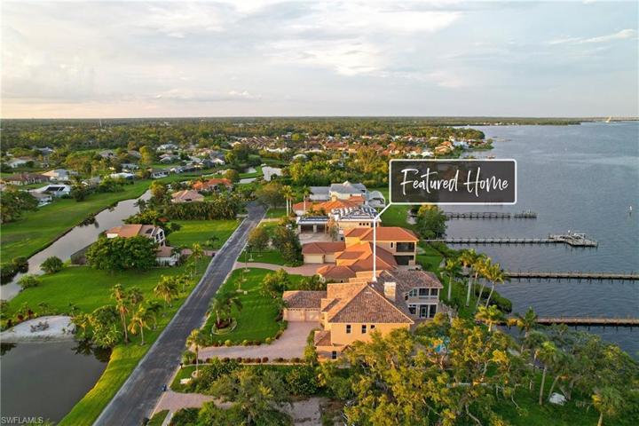 Ariel view of home.