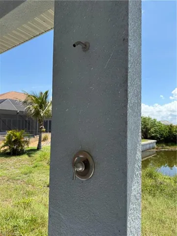 Outdoor shower