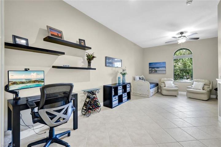 HUGE den, currently being utilized as an office and sitting room.