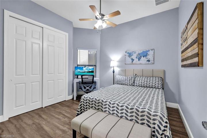 Large second bedroom.