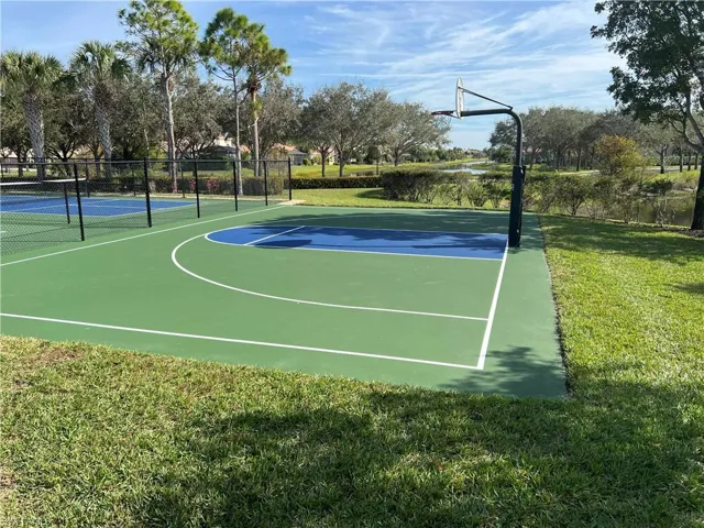 Outdoor Basketball Court