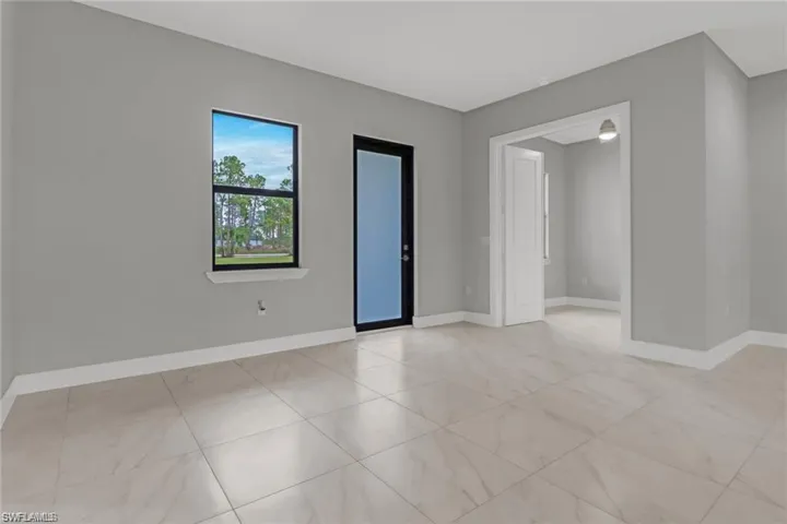 View of spare room