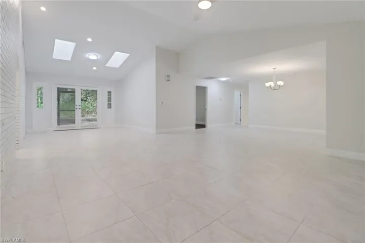 living room dining room and entry