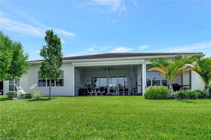 Back of property