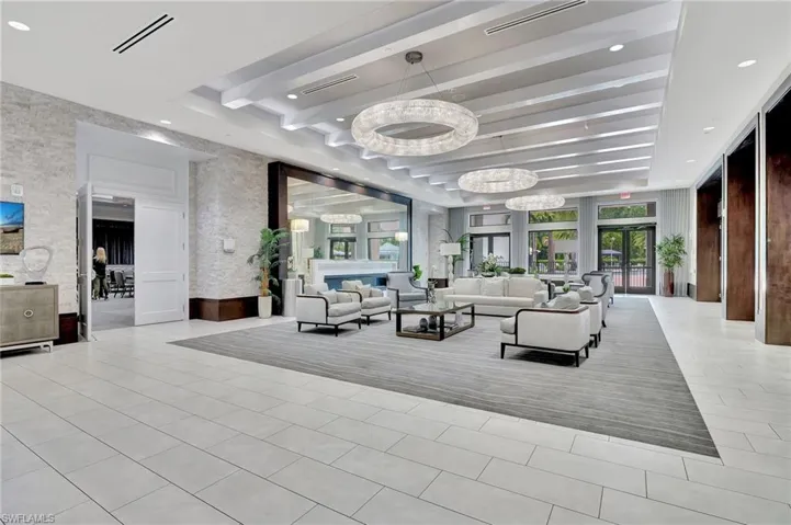 View of community lobby