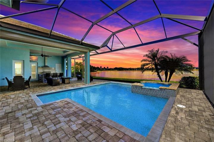 Welcome to 14823 Dockside Lane! - Photo was Virtually Enhanced to show sunset hues.