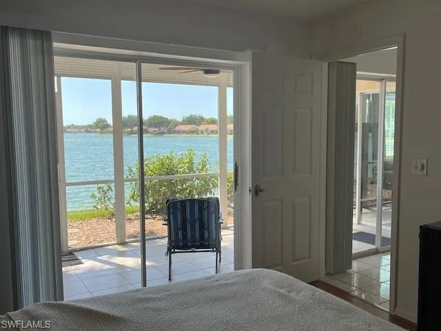 Wake up to a breathtaking lake view.