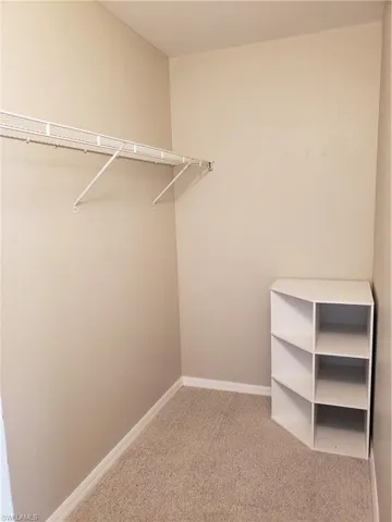 Along with Walk in closet in master