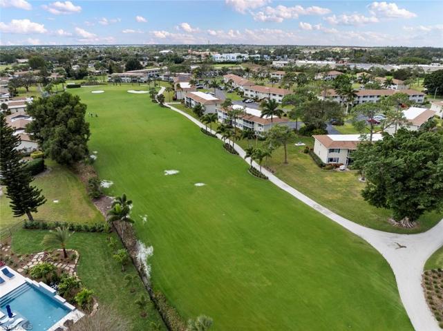 Arial view of the Pine Third Fairway!