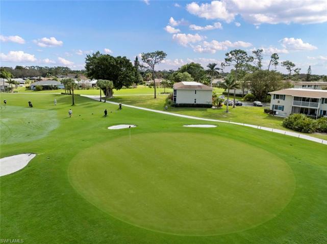 Third green of the Pine Golf Course