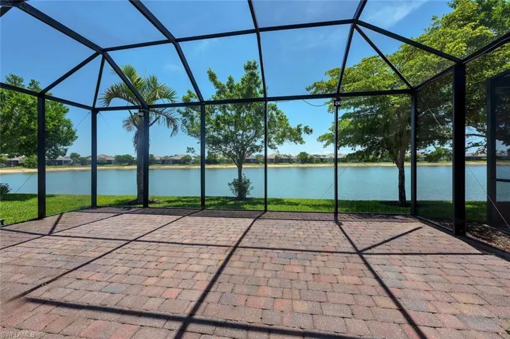 Wide water views from your giant waterfront back lawn.