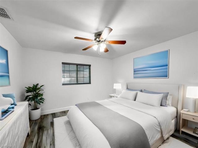 Primary Bedroom Staged