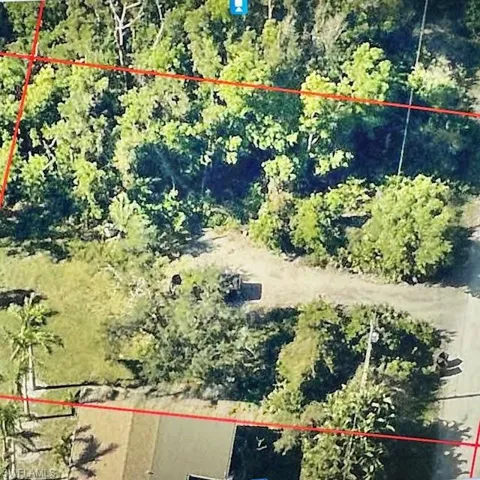 View of property location featuring property parcel outlined