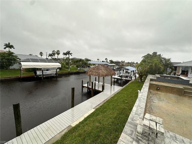 Dock with Tiki