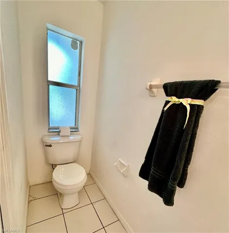 Half Bath Toiler/Window to Front