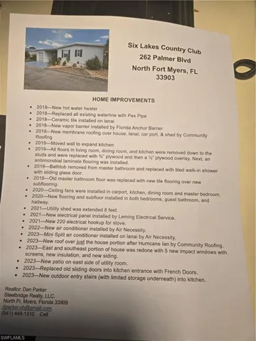 View of miscellaneous property collateral