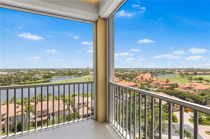 This is the view from your lanai off of the 3rd bedroom. Sweeping views of the lakes and golf course!