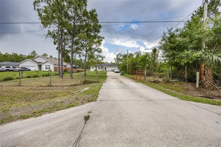 View of front of property featuring driveway