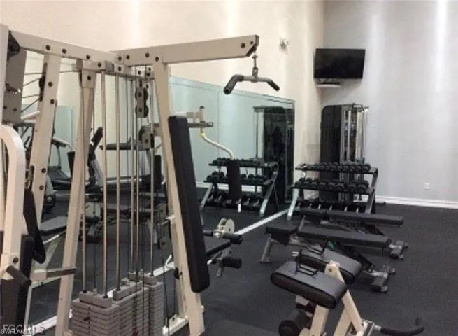 View of gym