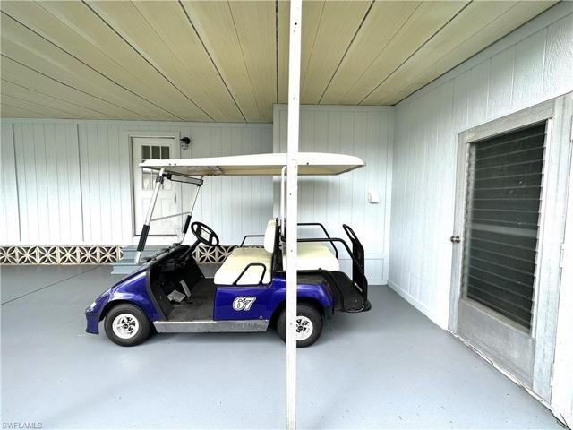 Gold Cart Included