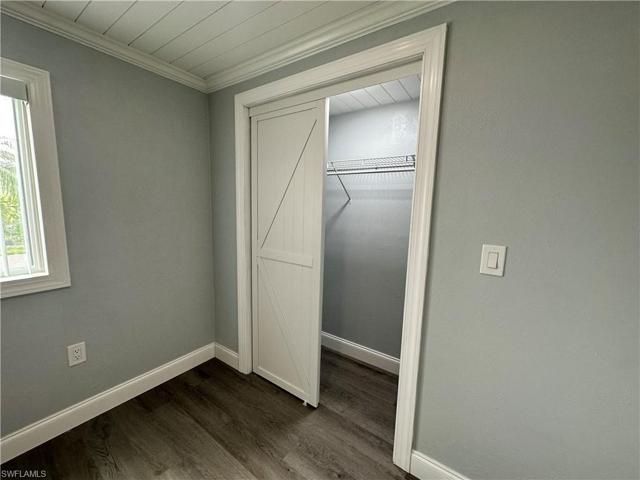 Guest closet w/ Barndoors