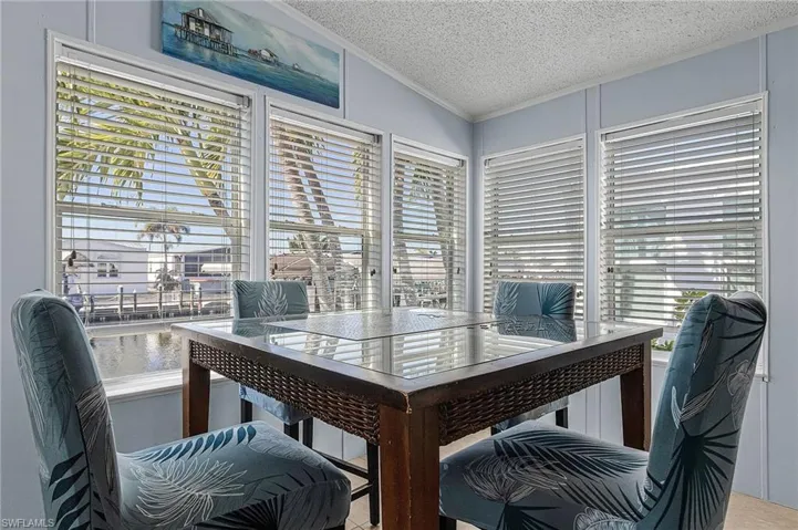 This den/study has lovely views of the canal and lots of natural light.
