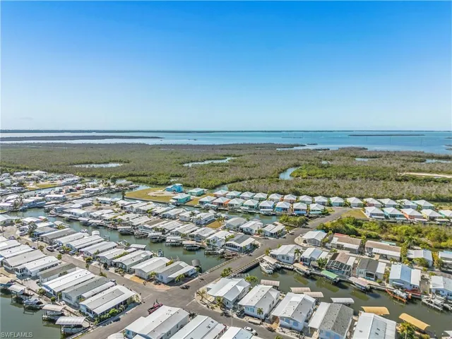 Quick access to all of the Outer Islands with Pine Island Sound and Sanibel in the background.