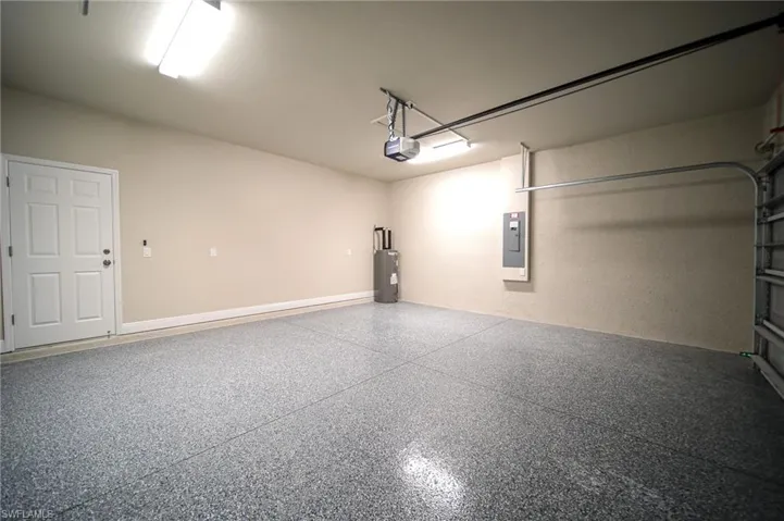 Oversized Two Car Garage With Epoxy Flooring!