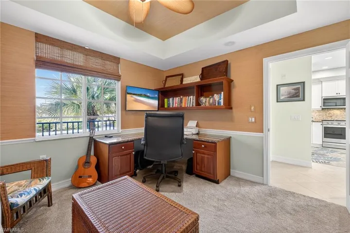 3rd bedroom currently used as den/office.