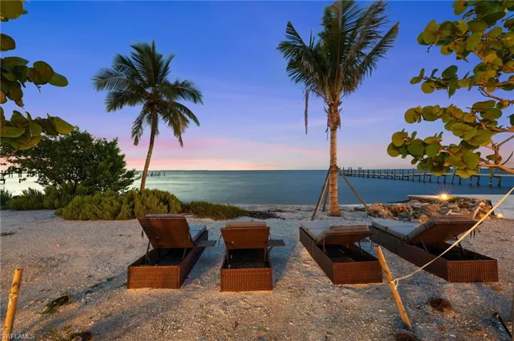 Water view from beach