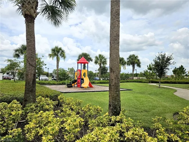 Community play area featuring a yard