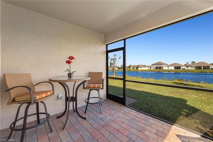 Screened in lanai
