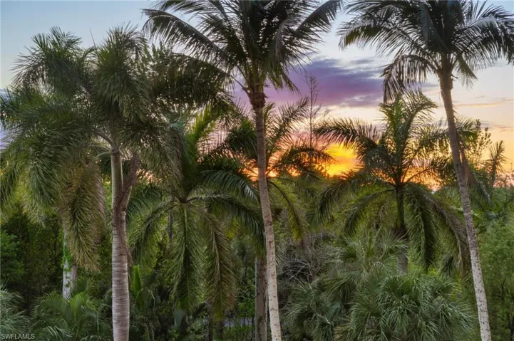 Golden sunset skies that melt into stunning evening views
