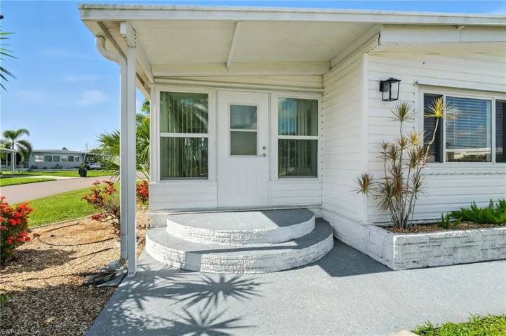Entrance to property