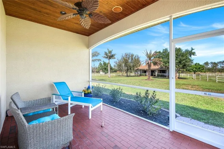 Screened patio off Primary Bedroom.