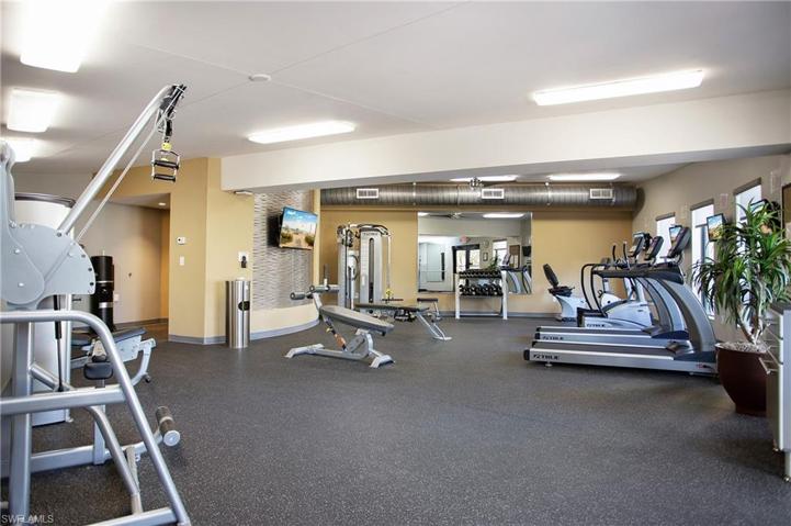 The community offers an expansive Fitness Center with all of the latest equipment.